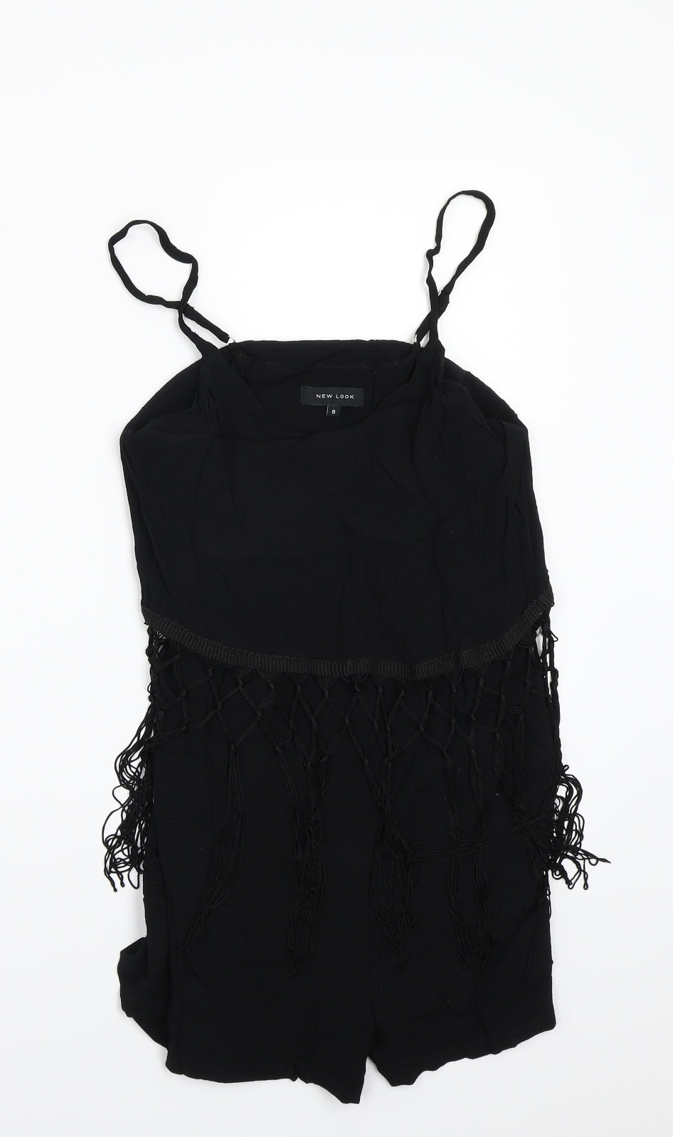 Newlook Womens Black   Playsuit One-Piece Size 8