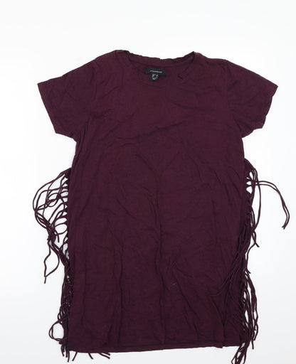 Preloved Primark Womens Purple   Basic T-Shirt Size 10 - Front