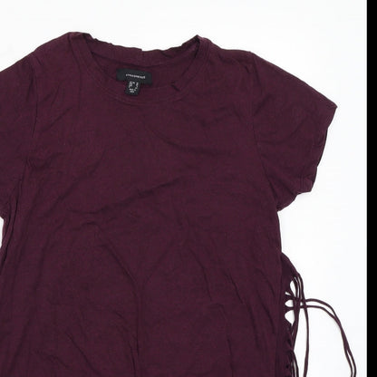 Preloved Primark Womens Purple   Basic T-Shirt Size 10 - Detail