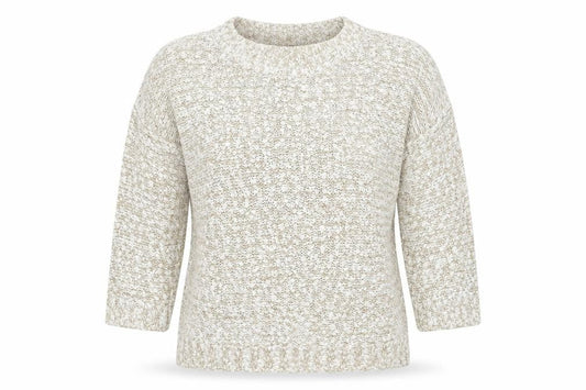 Bonmarché Womens Beige Pullover Jumper Size S