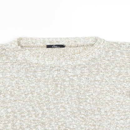 Bonmarché Womens Beige Pullover Jumper Size S