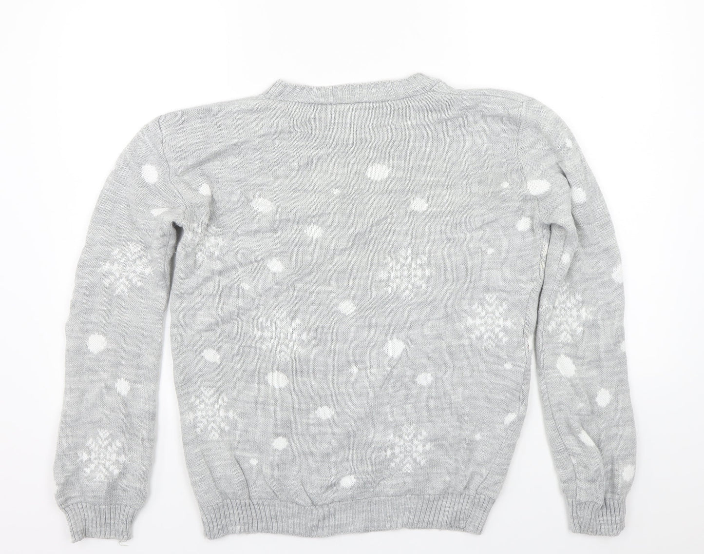 Gazelle Womens Grey   Pullover Jumper Size M