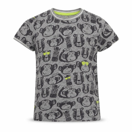 Blue Zoo Boys Grey   Basic T-Shirt Size 4-5 Years