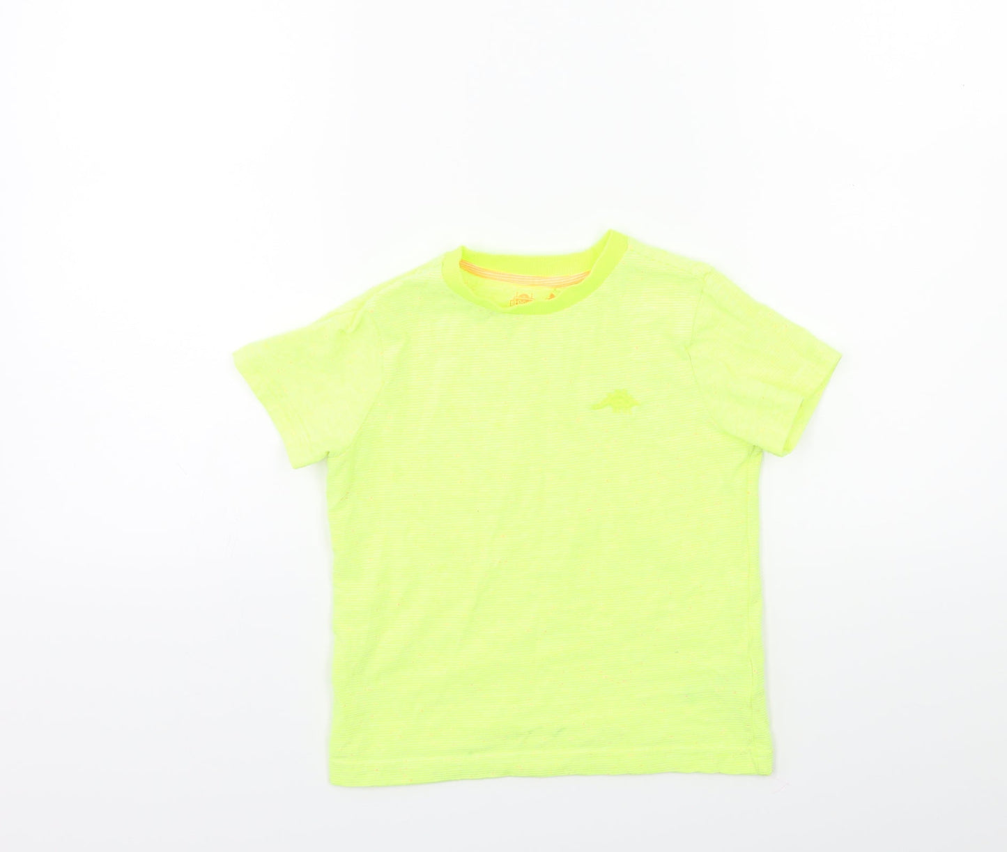 F&F Boys Yellow   Basic T-Shirt Size 4-5 Years