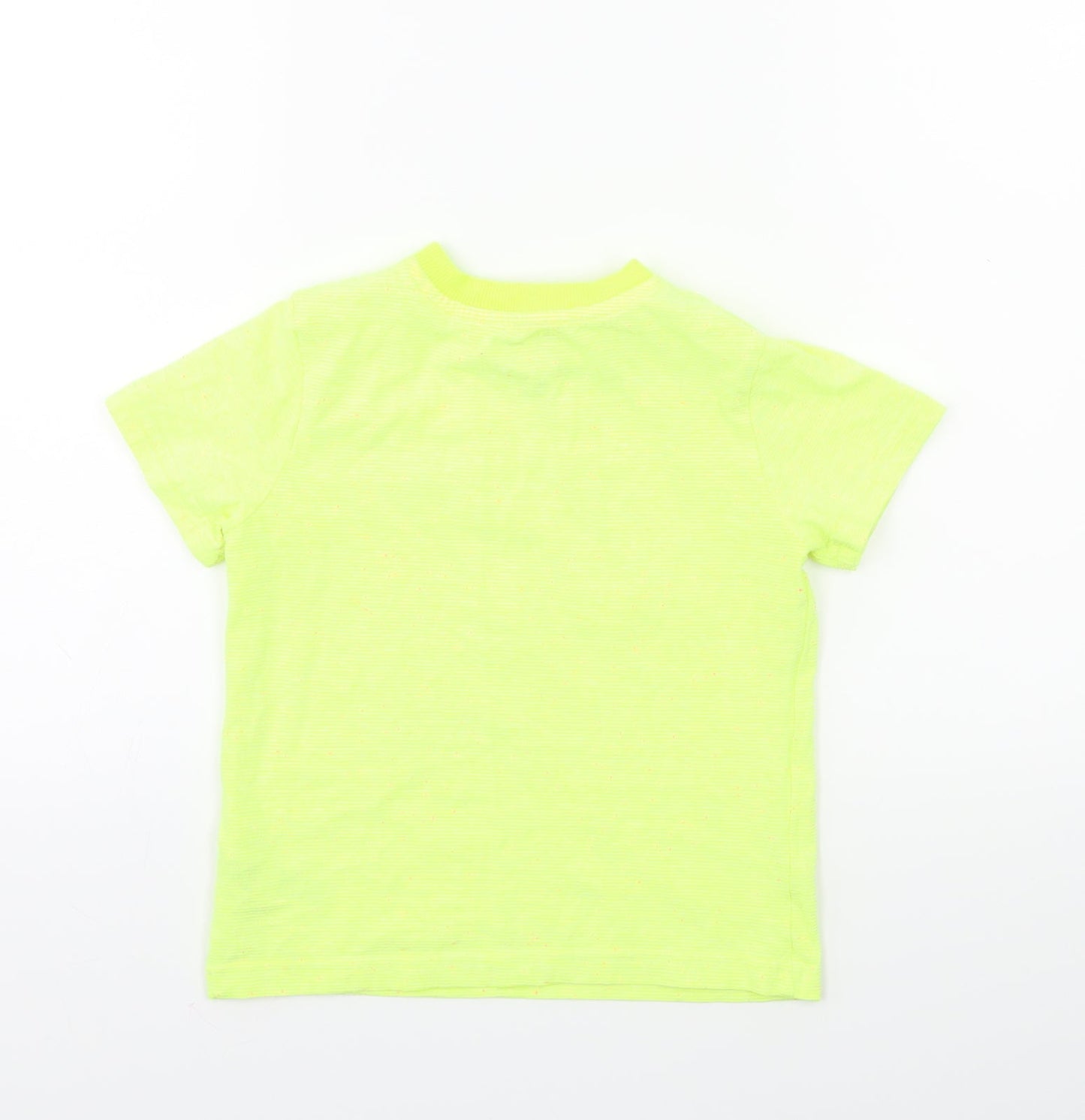 F&F Boys Yellow   Basic T-Shirt Size 4-5 Years