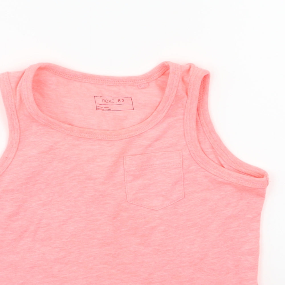 NEXT Boys Pink   Basic Tank Size 4 Years