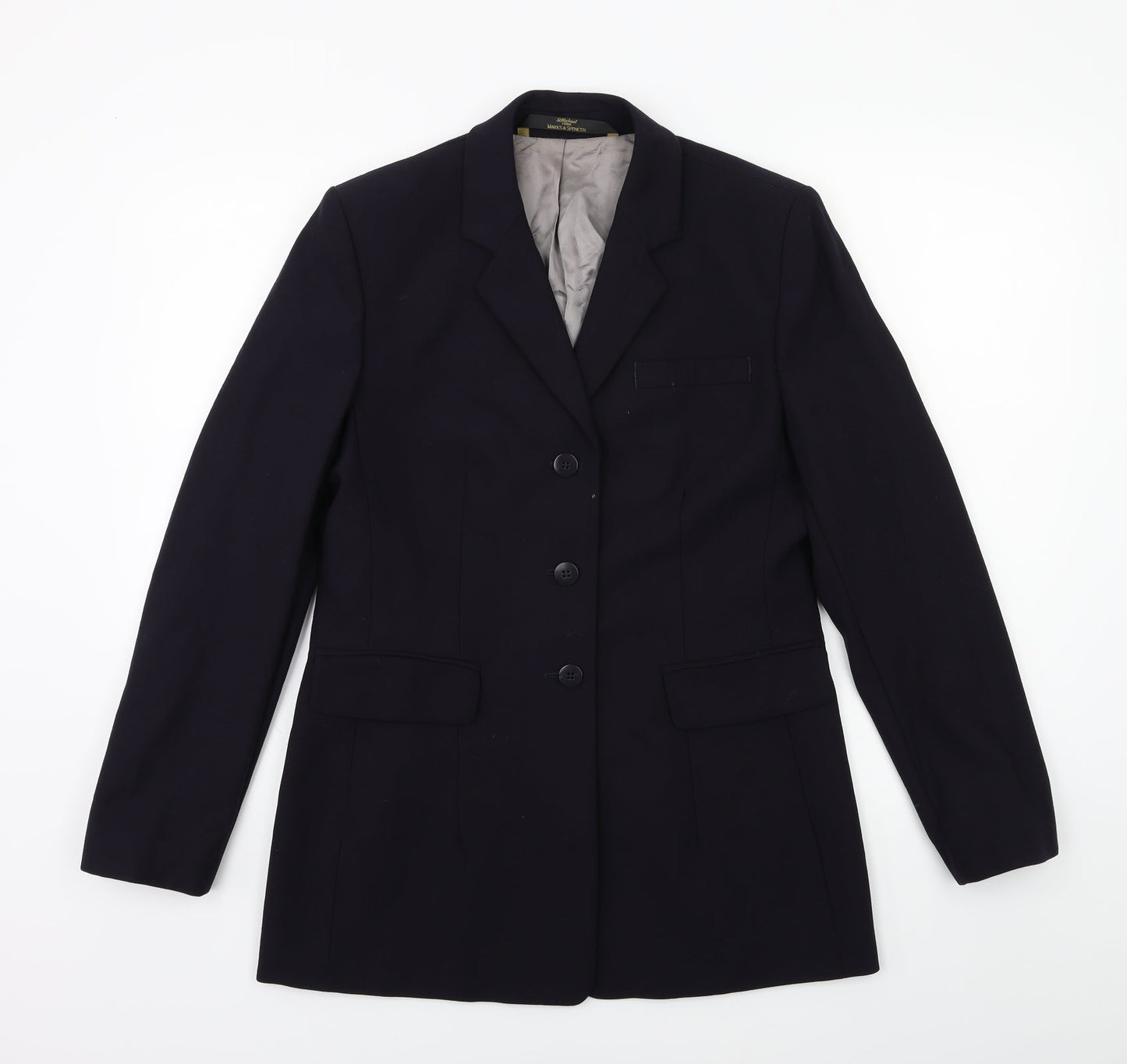 Marks and Spencer Womens Blue   Jacket Suit Jacket Size 10