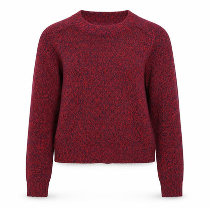Divided Womens Red  Knit Pullover Jumper Size XS