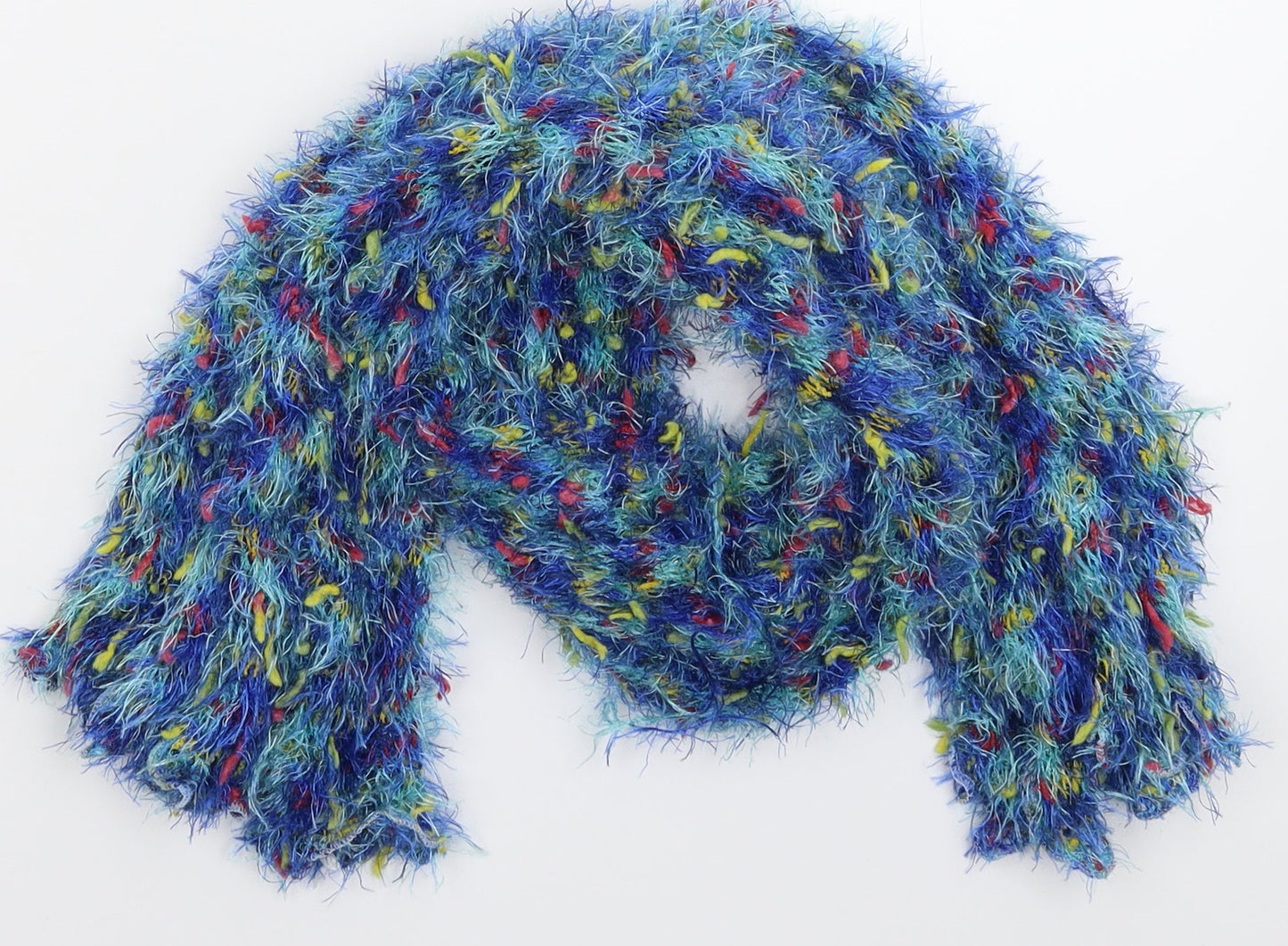 Preworn Girls Blue  Knit Scarf Scarves & Wraps One Size
