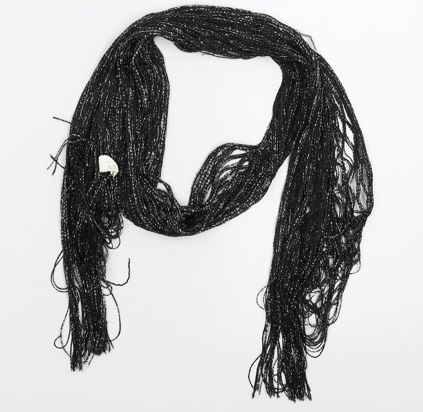 Preworn Womens Black    Shawl/Wrap