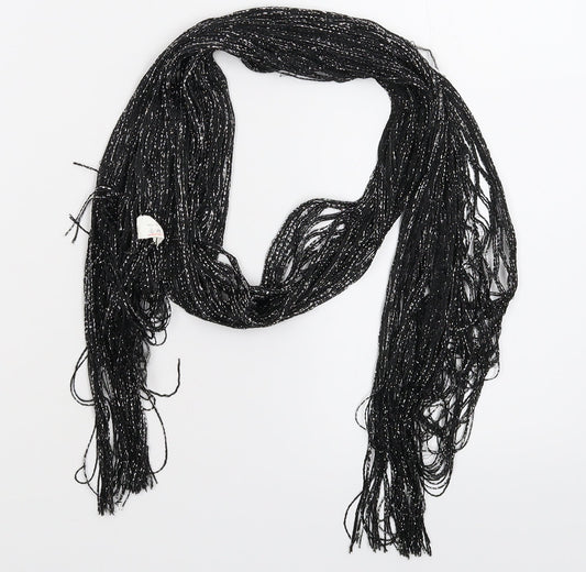 Preworn Womens Black    Shawl/Wrap