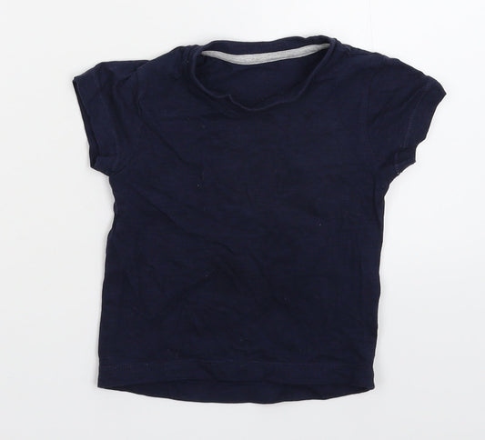 Matalan Baby Blue   Basic T-Shirt Size 9-12 Months