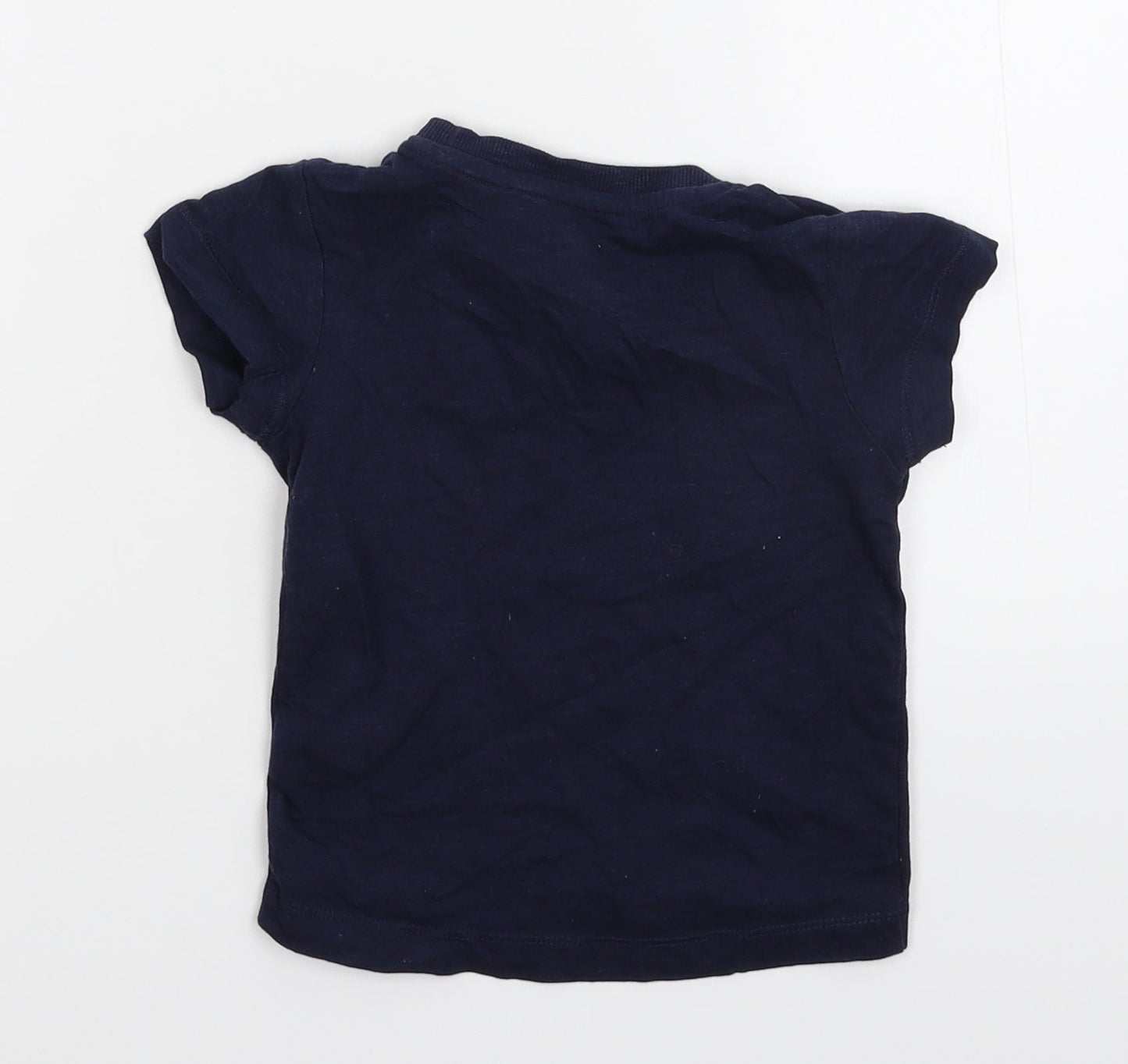 Matalan Baby Blue   Basic T-Shirt Size 9-12 Months