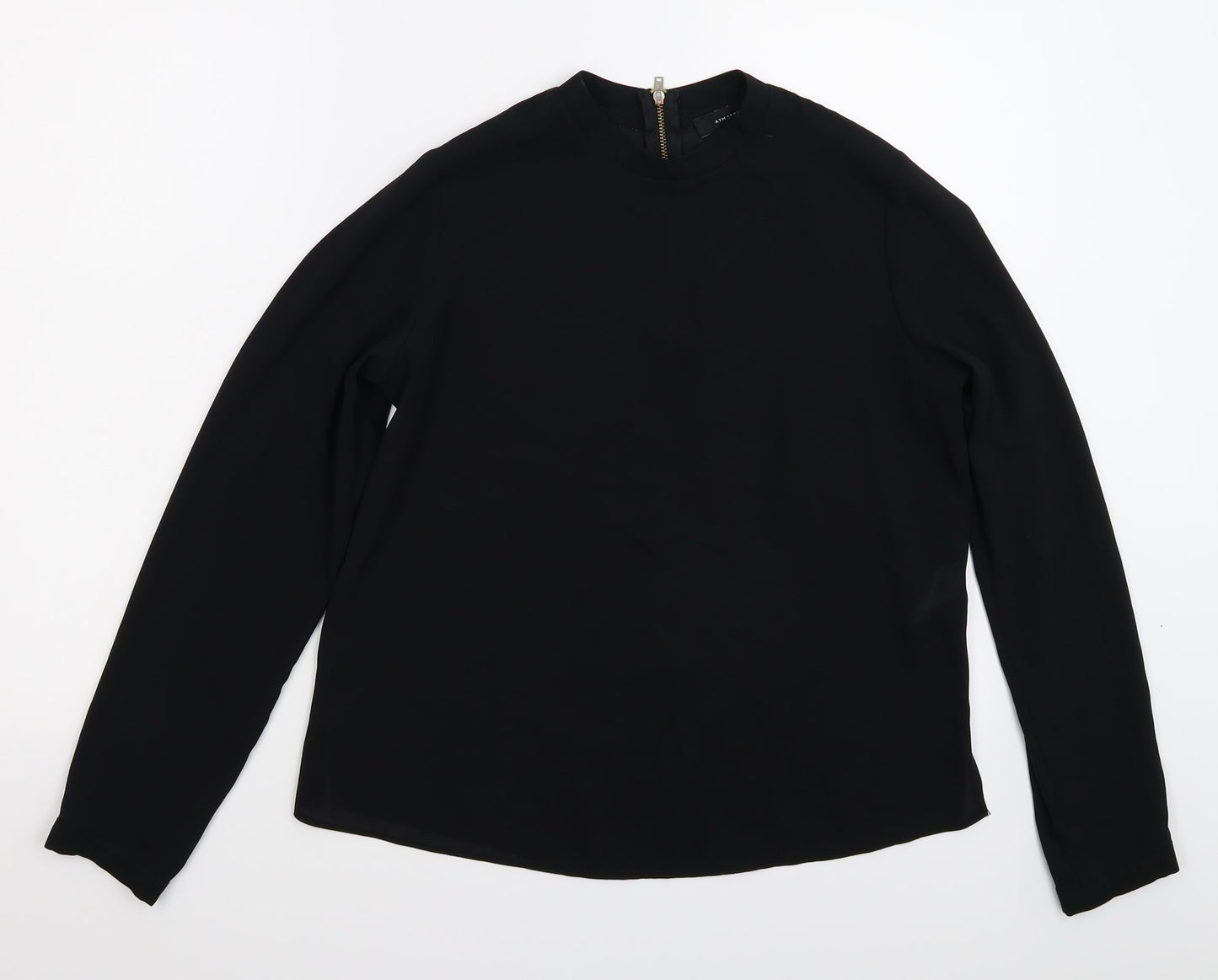 Atmosphere Womens Black   Basic Blouse Size 10