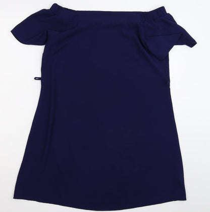 Preloved F&F Womens Blue   Mini  Size 12 - Front