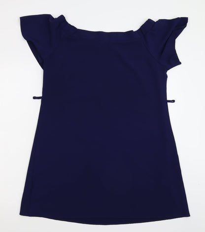 Preloved F&F Womens Blue   Mini  Size 12 - Back