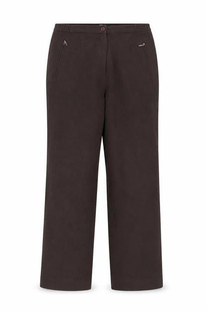 Oscan B Womens Brown   Trousers  Size 12 L27 in