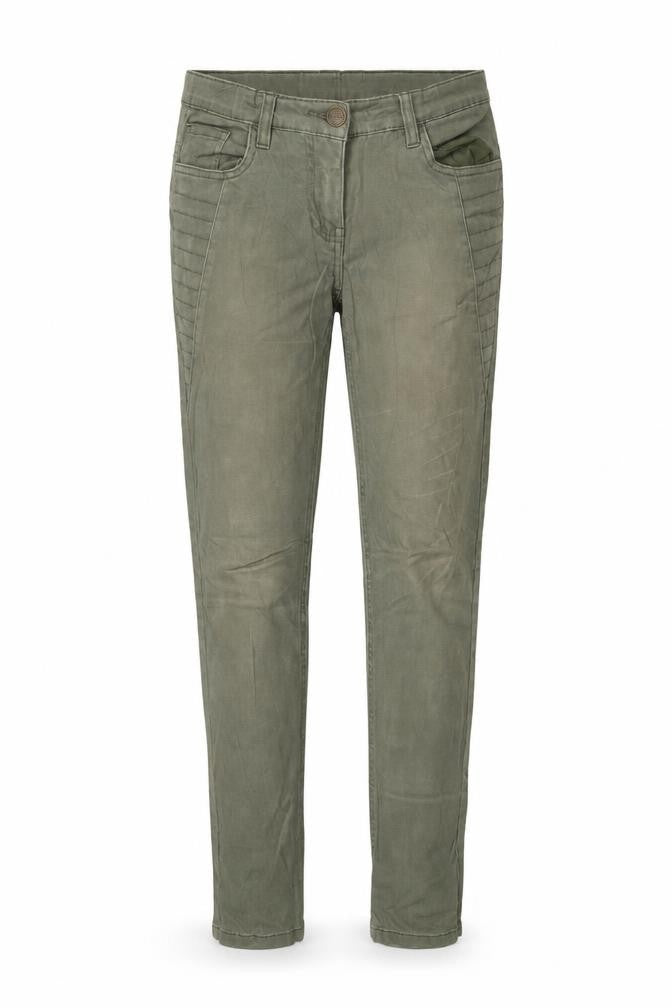 Alive Girls Green  Denim Skinny Jeans Size 14 Years