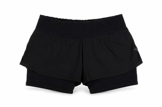 Preworn Womens Black   Sweat Shorts Size 28
