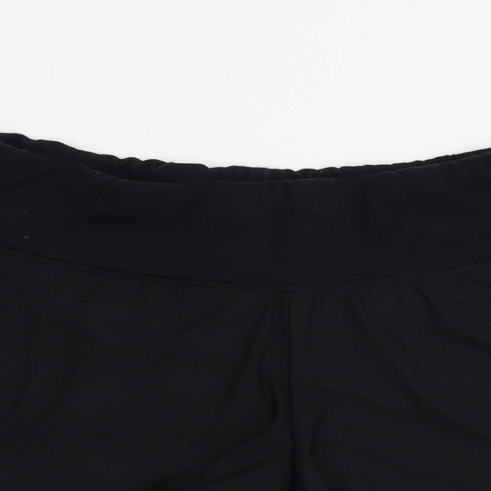 Preworn Womens Black   Sweat Shorts Size 28