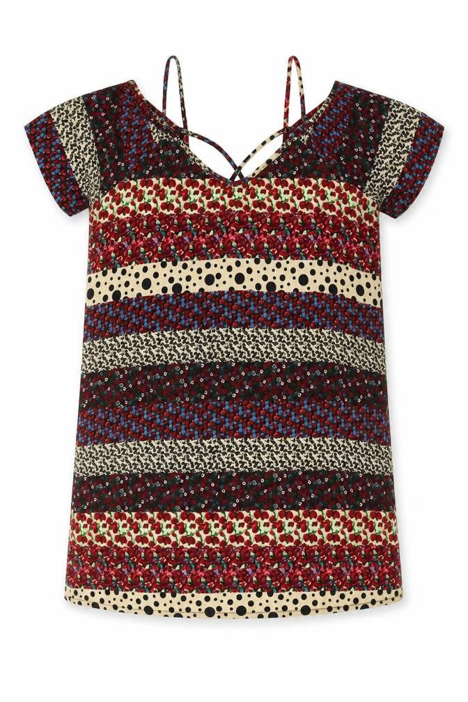 Boohoo Womens Multicoloured Floral  Shift  Size 12