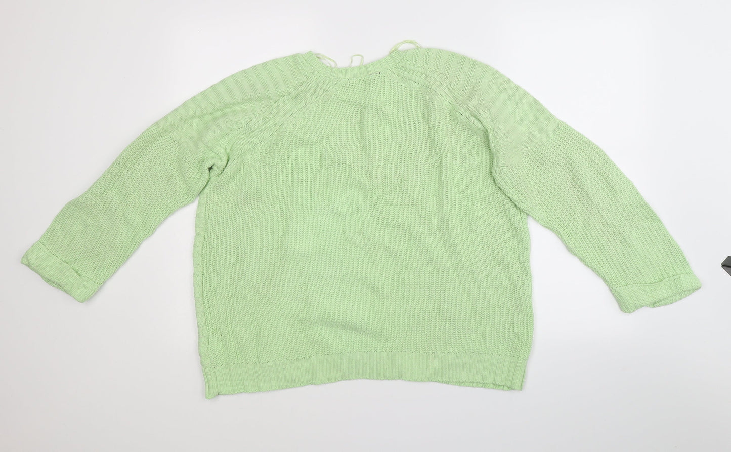 Fluid Womens Green   Pullover Jumper Size 16