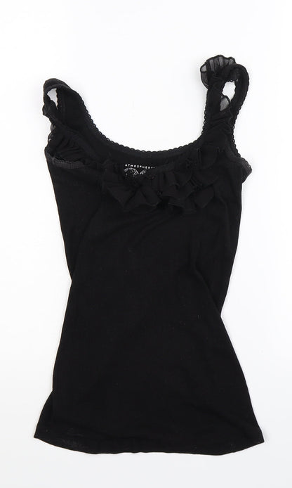 Front view of Atmosphere women’s black a-line, size UK 8