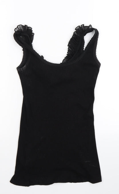 Back view of Atmosphere women’s black a-line, size UK 8