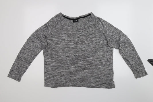 VILA Womens Grey   Basic T-Shirt Size XL