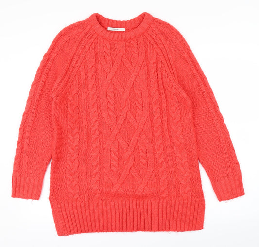 George` Womens Pink  Knit Pullover Jumper Size M