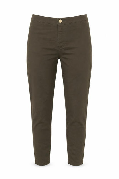 Denim Co Womens Green   Trousers  Size 8 L25 in