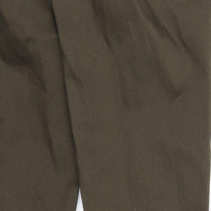 Denim Co Womens Green   Trousers  Size 8 L25 in