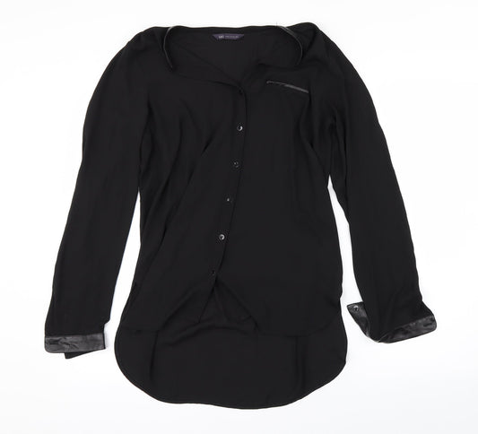 Marks & Spencer Womens Black   Cardigan Jumper Size 10