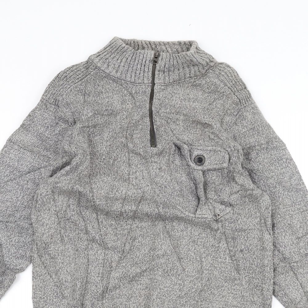 NEXT Mens Grey   Pullover Jumper Size S