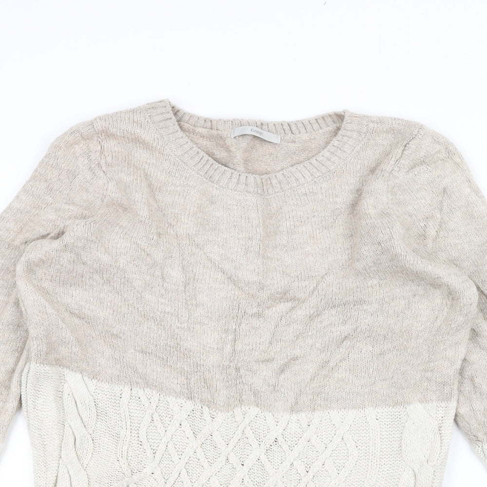 George Womens Brown   Pullover Jumper Size 8