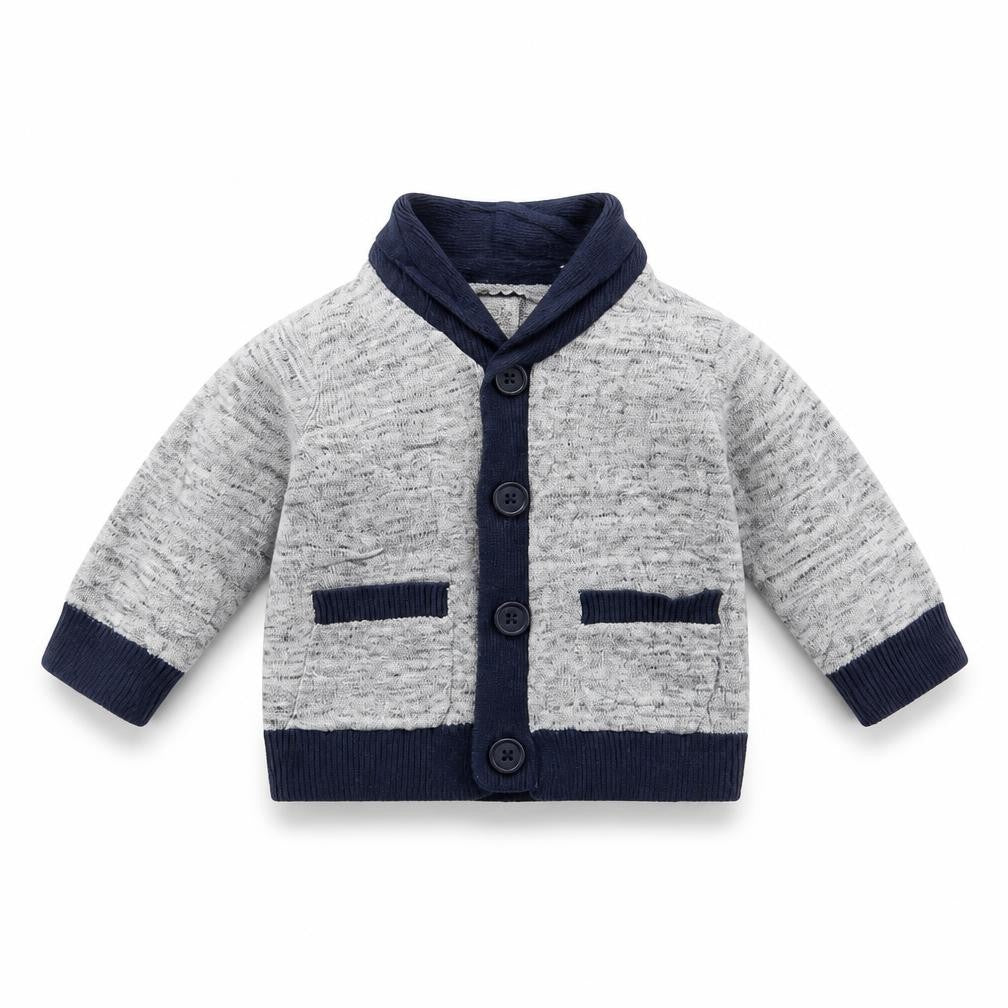 Earlydays Baby Grey   Cardigan Jumper Size 0-3 Months