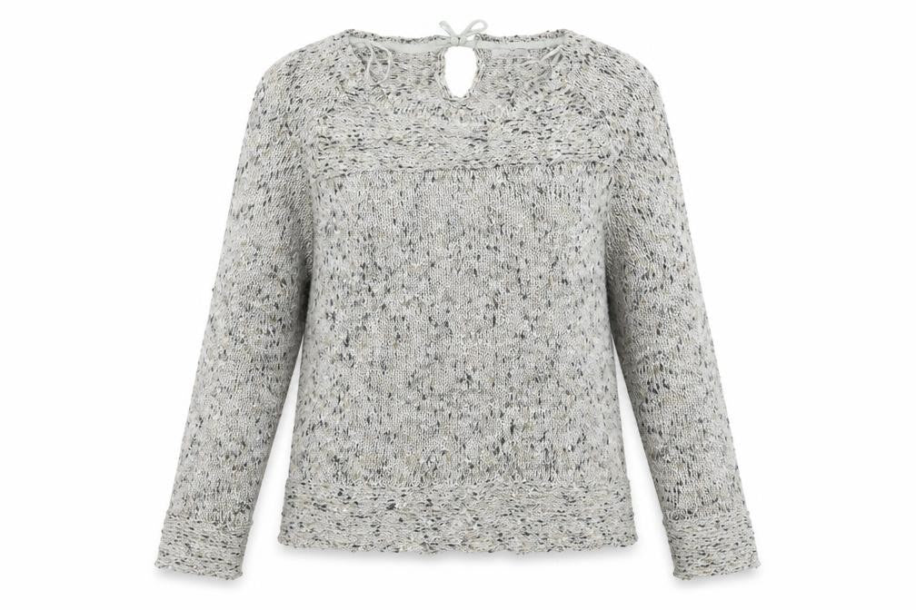 Jacqueline Riu Womens Grey   Pullover Jumper Size M