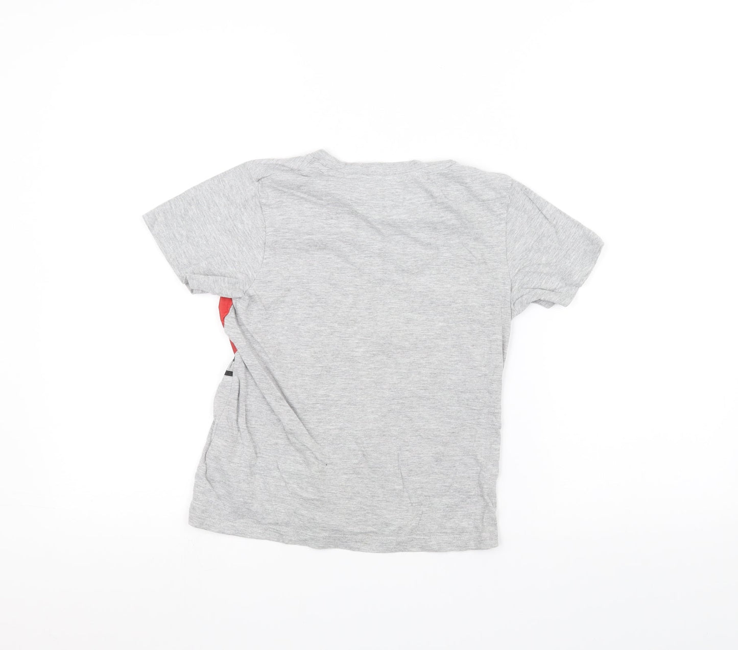 Pep&Co Boys Grey   Basic T-Shirt Size 8-9 Years