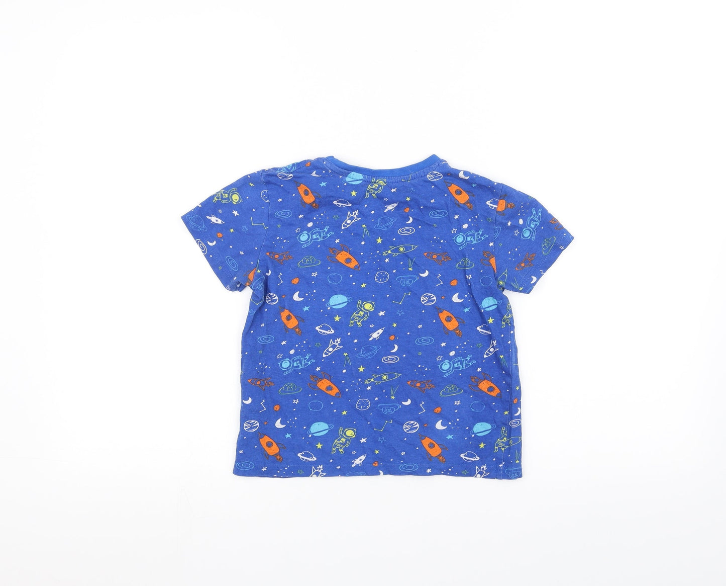 Pep&Co Boys Blue   Basic T-Shirt Size 6-7 Years