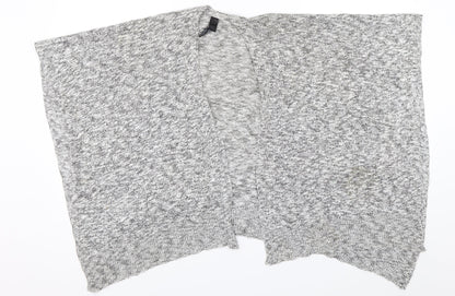 Preloved M&S Womens Grey   Cape Jumper One Size - Front