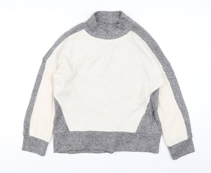 Preloved TU Womens Grey   Pullover Jumper Size 8 - Front