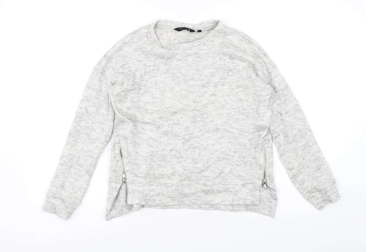 New Look Womens Grey   Pullover Jumper Size 8