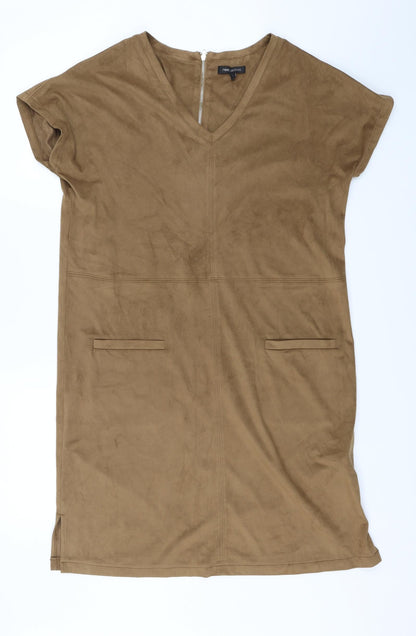 Next Womens Brown   Shift  Size 10