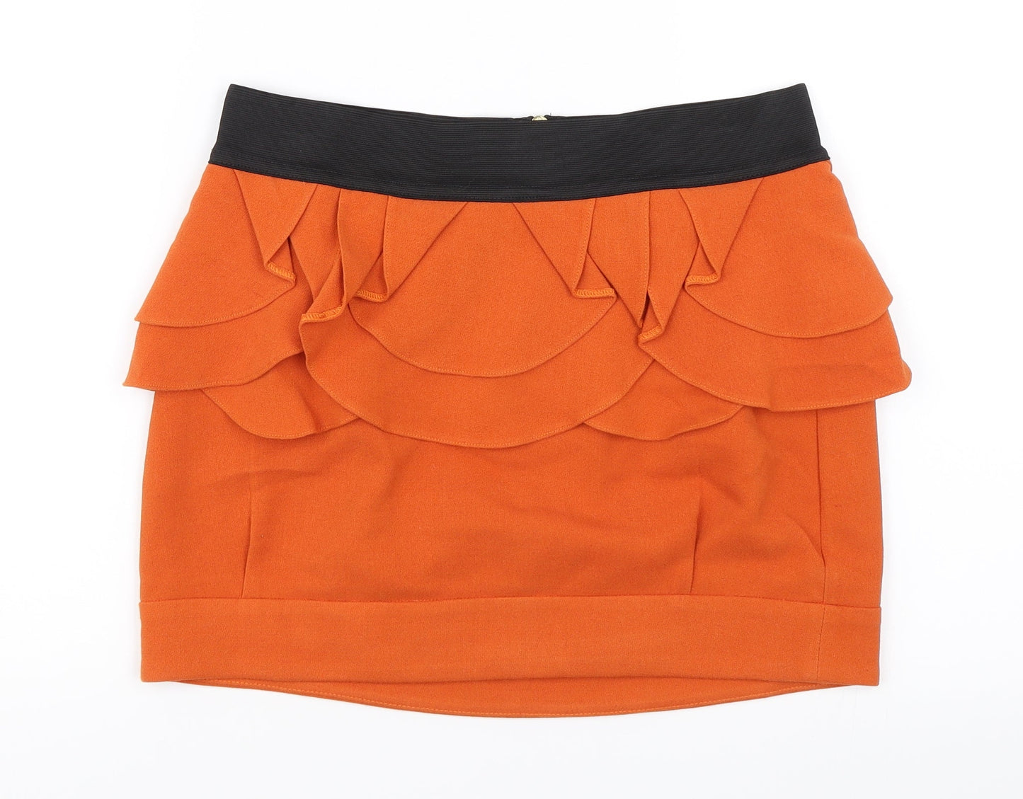River Island Womens Orange   Mini Skirt Size 8