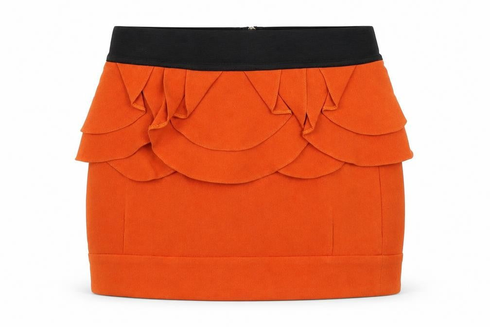 River Island Womens Orange   Mini Skirt Size 8