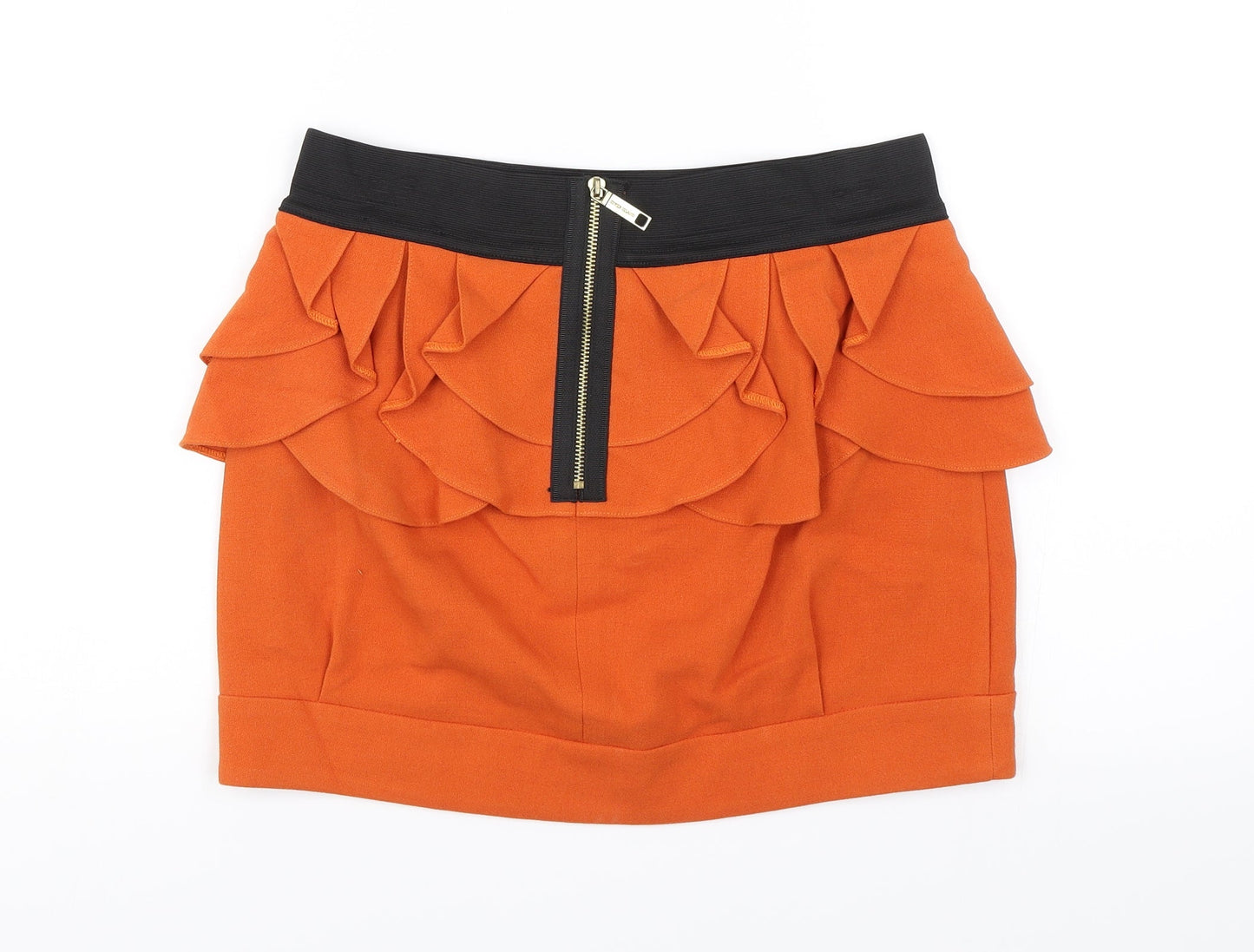 River Island Womens Orange   Mini Skirt Size 8