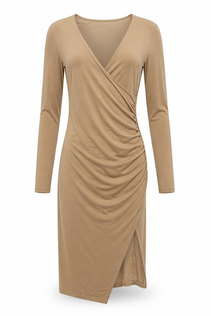 PRETTYLITTLETHING Womens Brown   A-Line  Size 8