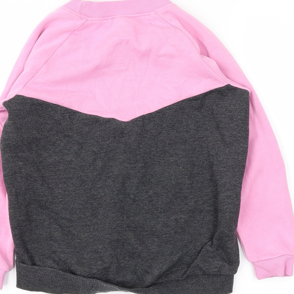 TU Girls Pink   Pullover Sweatshirt Size 8 Years