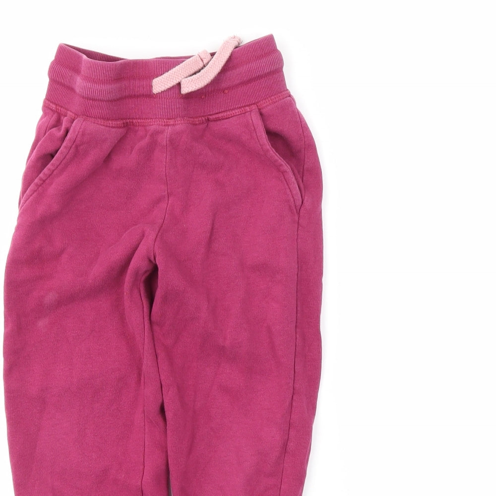 George Girls Pink   Jogger Trousers Size 5-6 Years