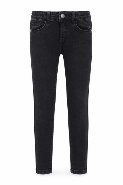 DenimCo Girls Black  Denim Skinny Jeans Size 5-6 Years